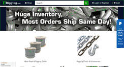 Desktop Screenshot of e-rigging.com